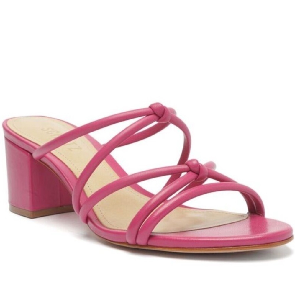 NEW! Schutz Pink Princey Straps Sandal - Size 11